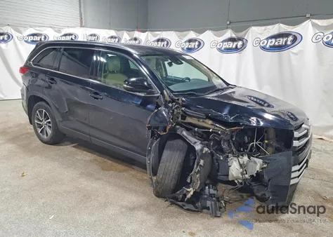2019 Toyota Highlander Se from USA, damaged, VIN 5TDJZRFH2KS609067